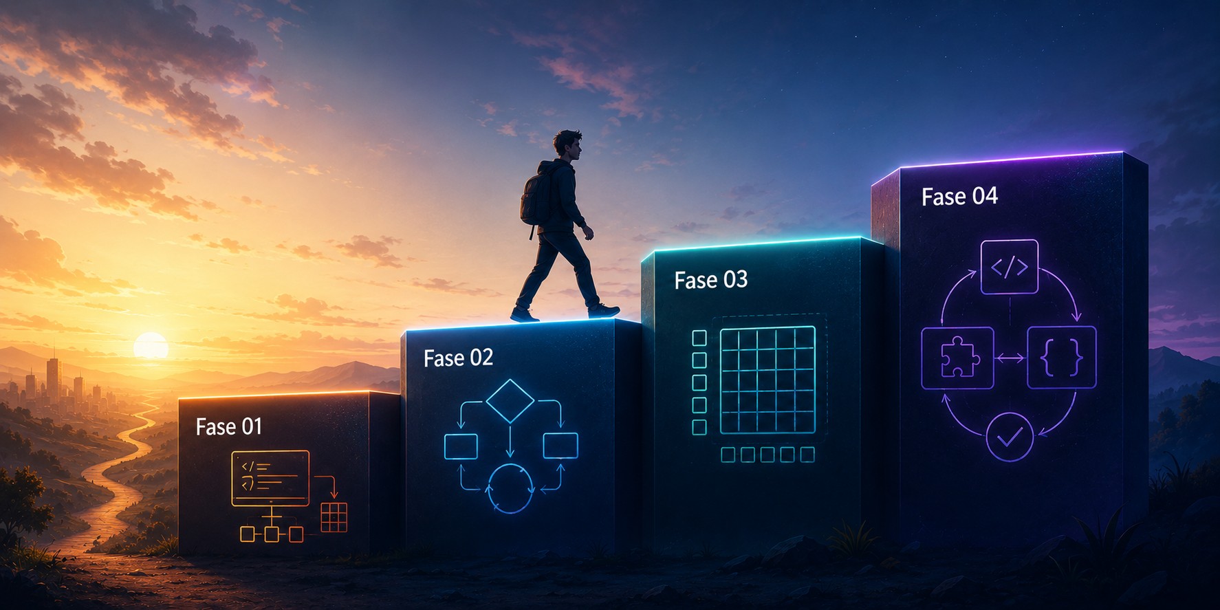 O plano detalhado para sair do zero e aprender a pensar como um programador